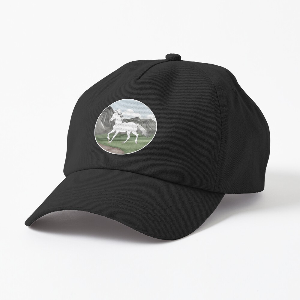 Aperçu de l'œuvre Casquette Dad Hat créée et vendue par WebEquitation.