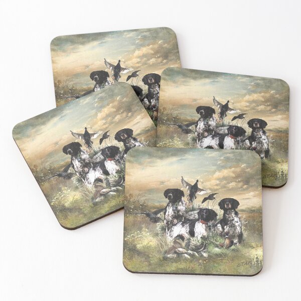 Item preview, Small bird hunting dog - Brittany Spaniel designed and sold by TammyHunterArt.