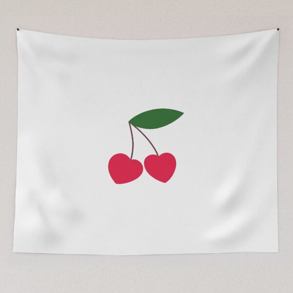 Item preview, Cherry love heart designed and sold by Pawtastic Vibes.