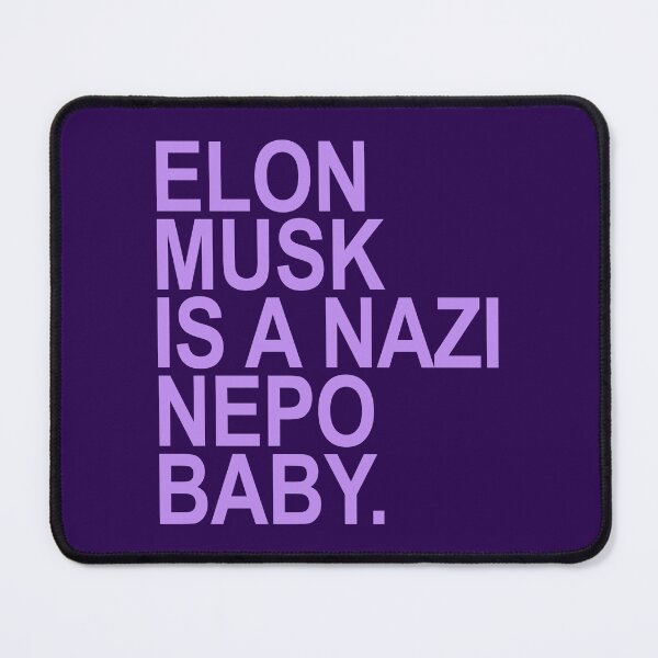 Item preview, Elon Musk is a Nazi nepo baby - Ayanna Pressley (Lavender) designed and sold by Thelittlelord.