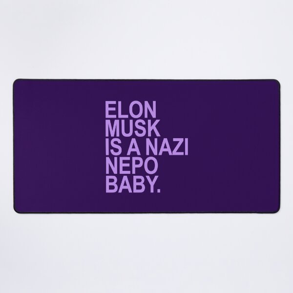 Item preview, Elon Musk is a Nazi nepo baby - Ayanna Pressley (Lavender) designed and sold by Thelittlelord.