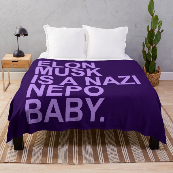 Item preview, Elon Musk is a Nazi nepo baby - Ayanna Pressley (Lavender) designed and sold by Thelittlelord.