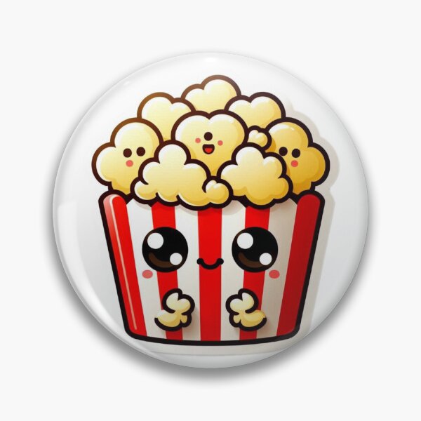 Item preview, Happy Popcorn Sticker  designed and sold by Main Street and Joy.