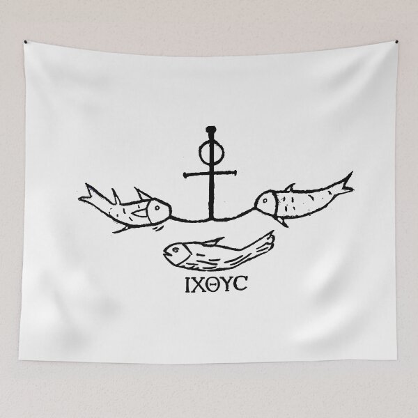 Item preview, ICHTHUS (an Of-FISH-al Christian Symbol) designed and sold by JamesKentRidley.