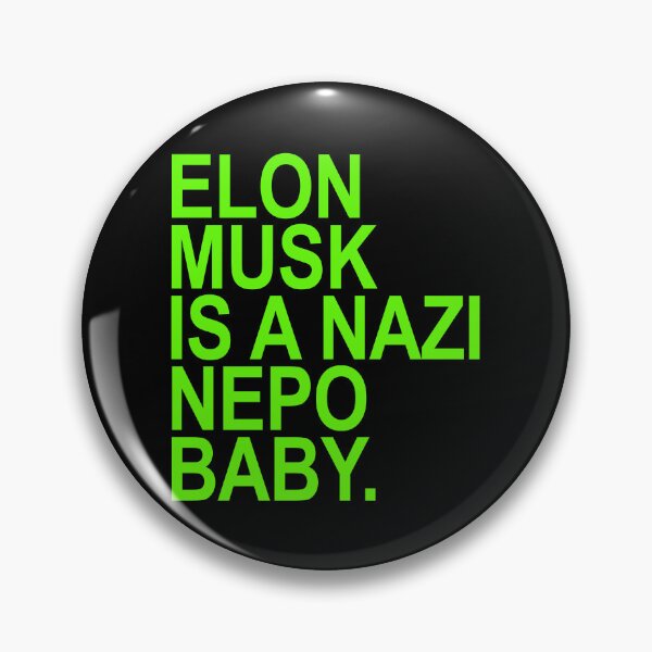 Item preview, Elon Musk is a Nazi nepo baby - Ayanna Pressley (brat green) designed and sold by Thelittlelord.
