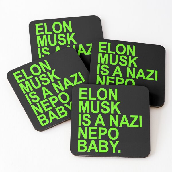 Item preview, Elon Musk is a Nazi nepo baby - Ayanna Pressley (brat green) designed and sold by Thelittlelord.