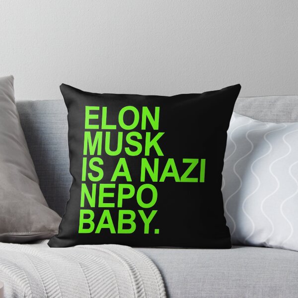 Item preview, Elon Musk is a Nazi nepo baby - Ayanna Pressley (brat green) designed and sold by Thelittlelord.