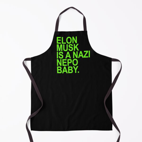 Item preview, Elon Musk is a Nazi nepo baby - Ayanna Pressley (brat green) designed and sold by Thelittlelord.