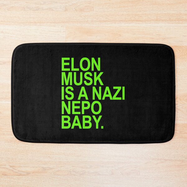 Item preview, Elon Musk is a Nazi nepo baby - Ayanna Pressley (brat green) designed and sold by Thelittlelord.