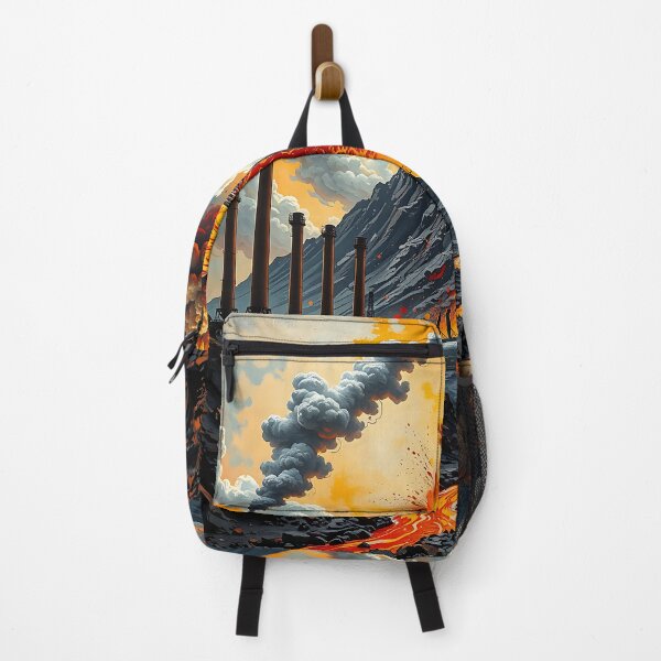 Item preview, Nature's Fury Meets Industrial Progress designed and sold by PanoramaPrints.