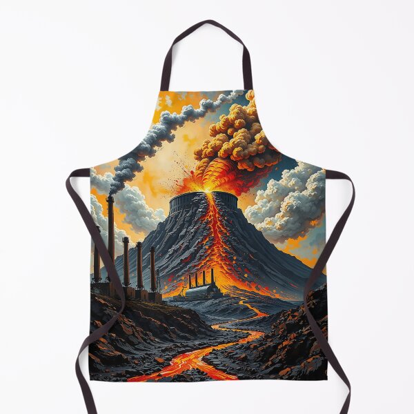 Item preview, Nature's Fury Meets Industrial Progress designed and sold by PanoramaPrints.