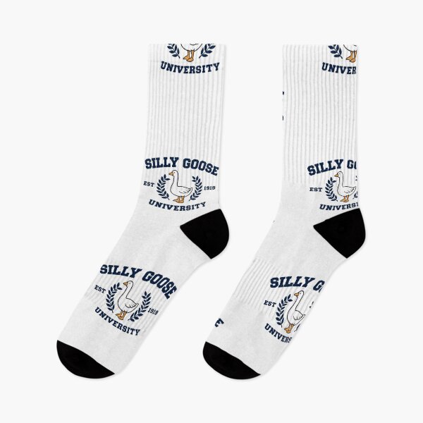Item preview, "Silly Goose University" – Funny College Parody Design for Playful Geese Enthusiasts designed and sold by Colorful-Garden.
