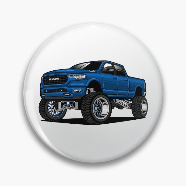 Item preview, Blue - 2019 Ram 1500 designed and sold by vektoranda.