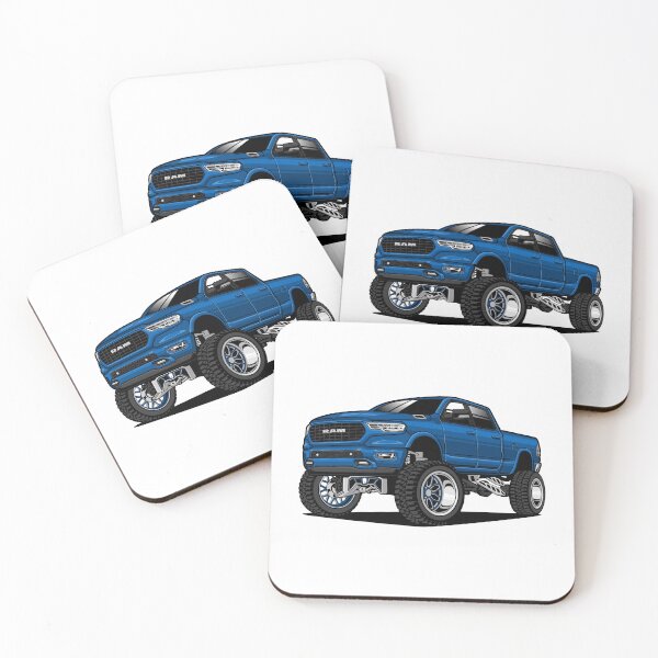 Item preview, Blue - 2019 Ram 1500 designed and sold by vektoranda.