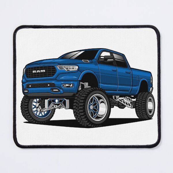 Item preview, Blue - 2019 Ram 1500 designed and sold by vektoranda.