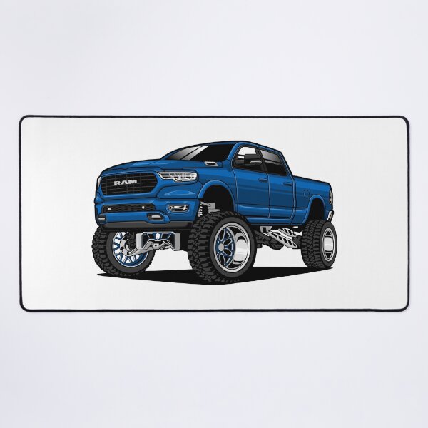 Item preview, Blue - 2019 Ram 1500 designed and sold by vektoranda.