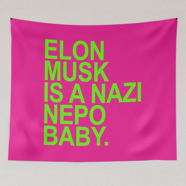 Item preview, Elon Musk is a Nazi nepo baby - Ayanna Pressley (brat green 2.0) designed and sold by Thelittlelord.