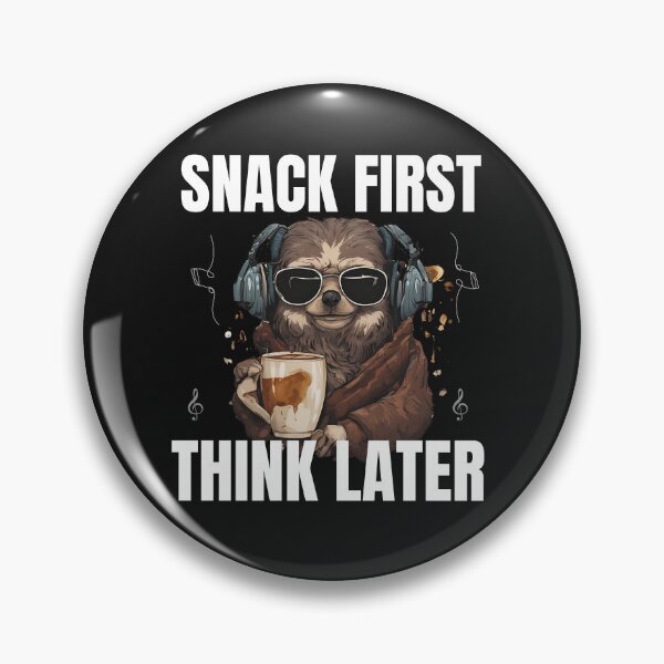 Item preview, Printed T-Shirt Unisex | "Faulty" | Snack first, think later | High-quality, funny shirt, sweater, hoodie. T-Shirt designed and sold by SofiesDesign.