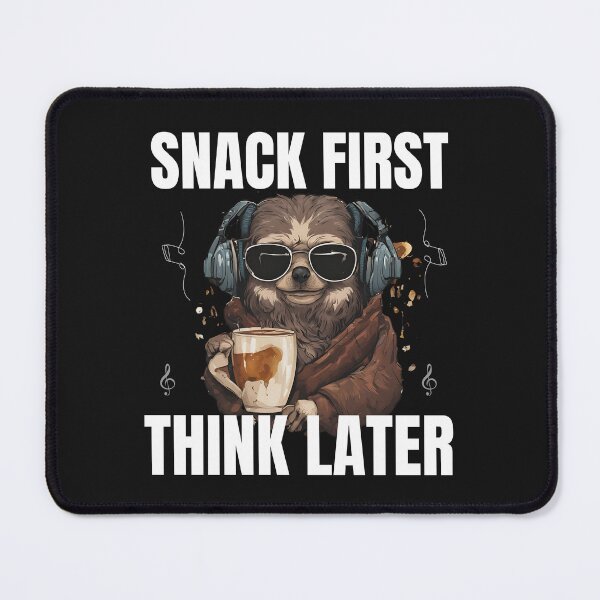 Item preview, Printed T-Shirt Unisex | "Faulty" | Snack first, think later | High-quality, funny shirt, sweater, hoodie. T-Shirt designed and sold by SofiesDesign.