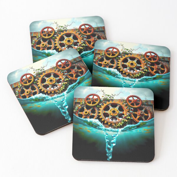 Item preview, A Drop Unites Nature's Growth and Rusty Frames designed and sold by PanoramaPrints.
