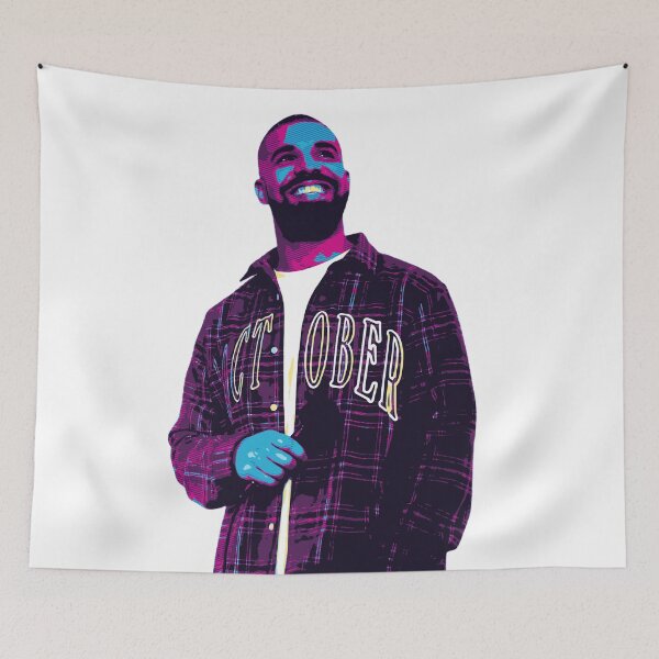Item preview, drake / gods plan retro style designed and sold by MAX MILLER.