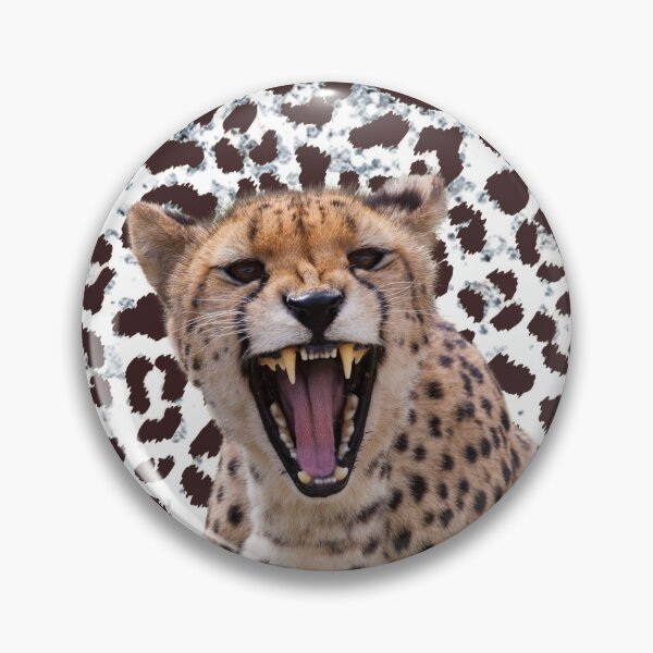 Item preview, Levi - Fierce, Bold & Determined - Cheetah in Silver by Linavi designed and sold by Linavi.