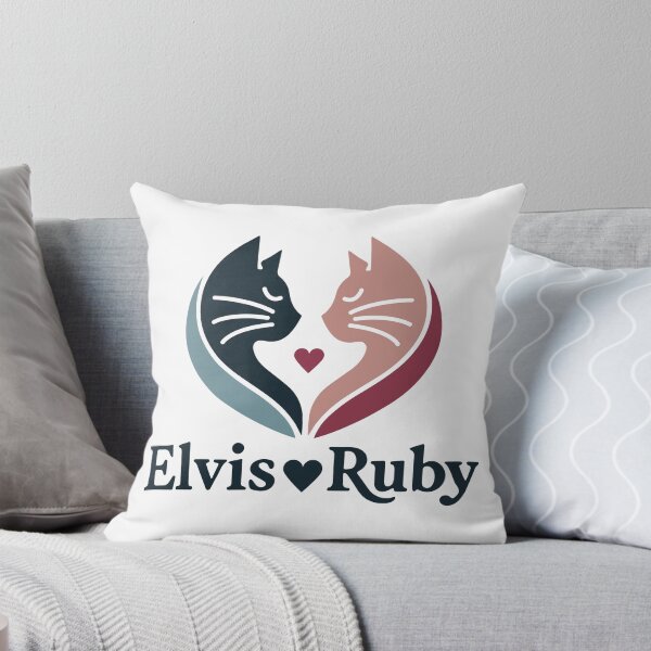 Aperçu de l'œuvre Elvis aime Ruby – Les influenceurs autrichiens de la vie amoureuse et du drame créée et vendue par TextImageQueens.