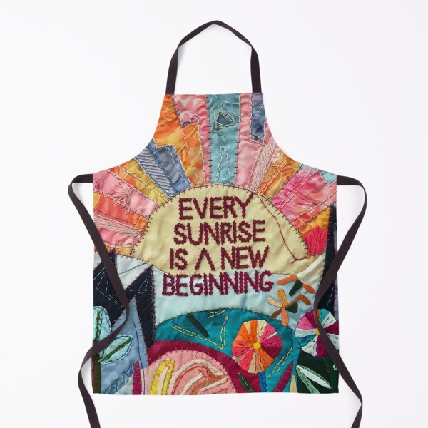 Artikelvorschau, Cubist Dawn: Neuanfänge sticken entworfen und verkauft von EternoVibe.