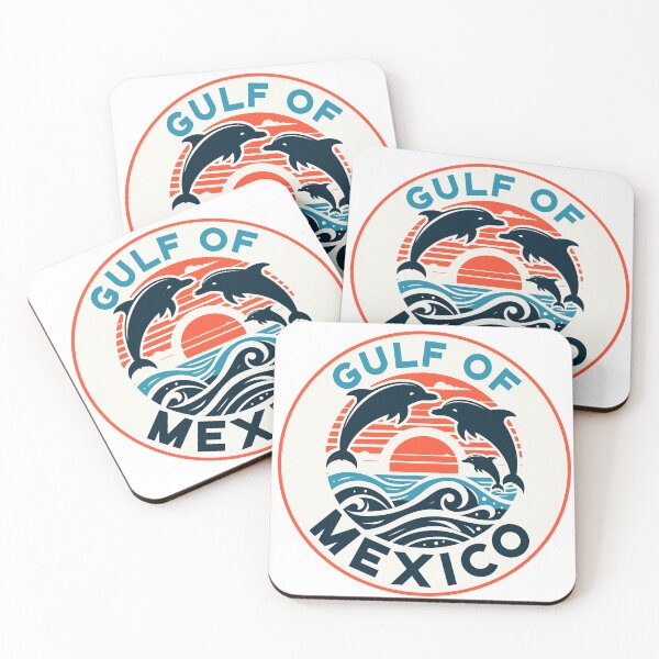 Item preview, Gulf of Mexico (Not the Gulf of America) sticker or t-shirt designed and sold by PIXEL POP DESIGNS - Beyond the Norm!.
