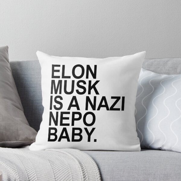 Item preview, Elon Musk is a Nazi nepo baby - Ayanna Pressley (black) designed and sold by Thelittlelord.