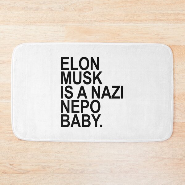 Item preview, Elon Musk is a Nazi nepo baby - Ayanna Pressley (black) designed and sold by Thelittlelord.