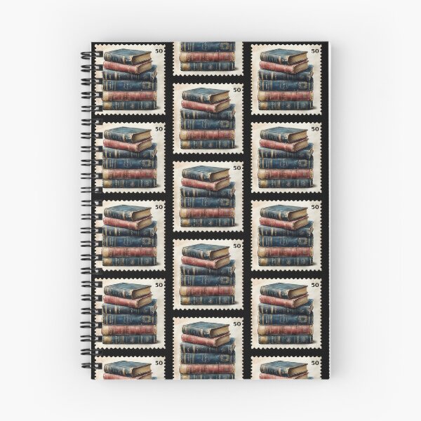 Item preview, Dark Academia Stamp designed and sold by Inspired Life Creative.