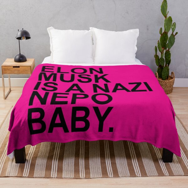Item preview, Elon Musk is a Nazi nepo baby - Ayanna Pressley (black 2.0) designed and sold by Thelittlelord.