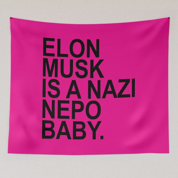 Item preview, Elon Musk is a Nazi nepo baby - Ayanna Pressley (black 2.0) designed and sold by Thelittlelord.
