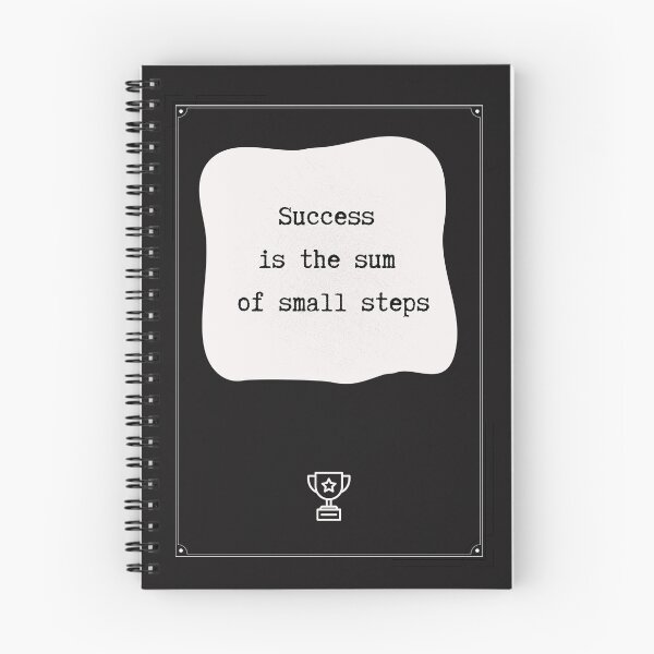 Item preview, Success Is The Sum Of Small Steps designed and sold by Golden_Glory_Design.