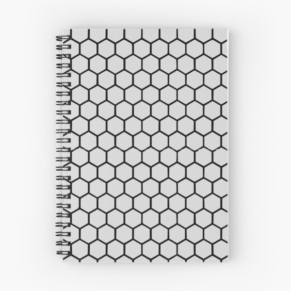 Item preview, Black Honeycomb Pattern On Grey Background designed and sold by OLAIZA.