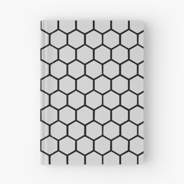 Item preview, Black Honeycomb Pattern On Grey Background designed and sold by OLAIZA.