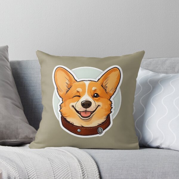 Item preview, Winking Corgi designed and sold by Bo-Mak.