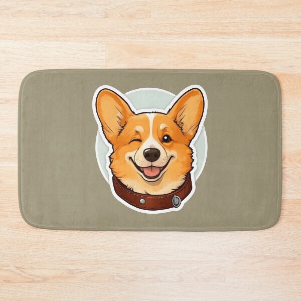 Item preview, Winking Corgi designed and sold by Bo-Mak.