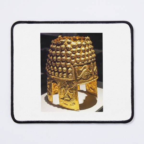 Aperçu de l'œuvre Coiful DACIC de la Cotofanesti, 2500 ans, casque DACIC de Cotofanesti, 2500 ans, 750 g d'or, créée et vendue par Romeo Dobrota.