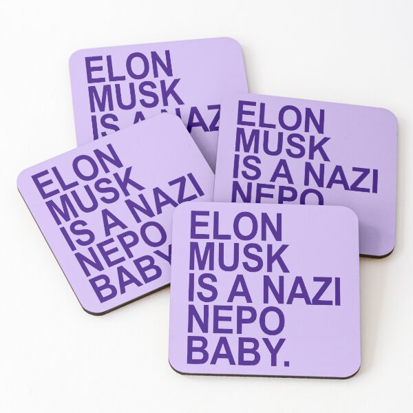 Item preview, Elon Musk is a Nazi nepo baby - Ayanna Pressley (deepest purple) designed and sold by Thelittlelord.