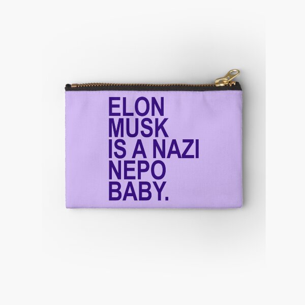 Item preview, Elon Musk is a Nazi nepo baby - Ayanna Pressley (deepest purple) designed and sold by Thelittlelord.