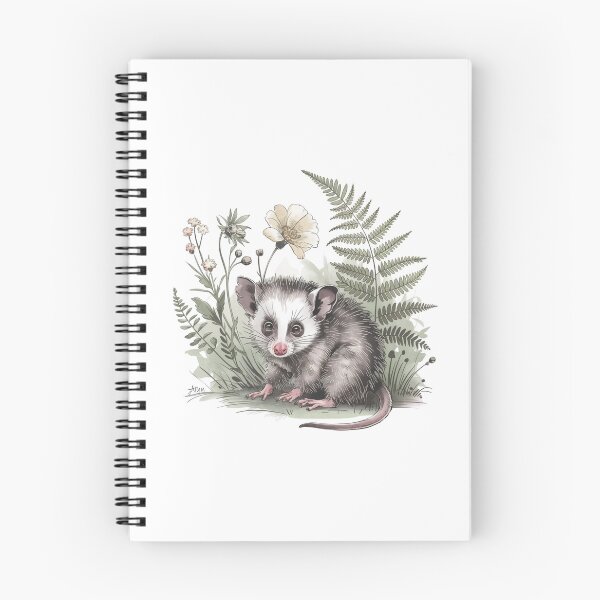 Item preview, 1920s Botanical Possum designed and sold by SignumShop.