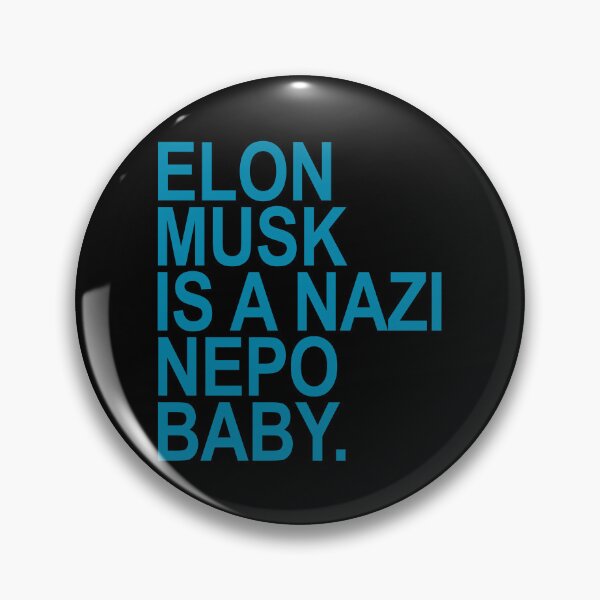 Item preview, Elon Musk is a Nazi nepo baby - Ayanna Pressley (teal) designed and sold by Thelittlelord.