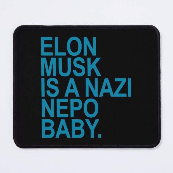 Item preview, Elon Musk is a Nazi nepo baby - Ayanna Pressley (teal) designed and sold by Thelittlelord.