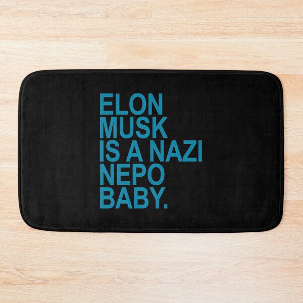 Item preview, Elon Musk is a Nazi nepo baby - Ayanna Pressley (teal) designed and sold by Thelittlelord.