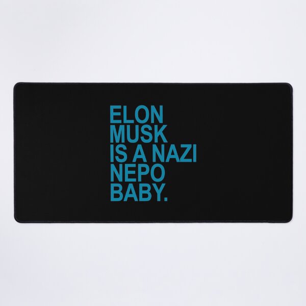 Item preview, Elon Musk is a Nazi nepo baby - Ayanna Pressley (teal) designed and sold by Thelittlelord.