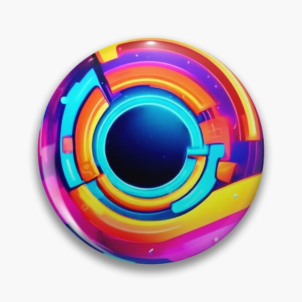 Item preview, Chromatic Flow: The Radiant Essence of Vibrant Design designed and sold by Health And Fitness Posts e-Store.