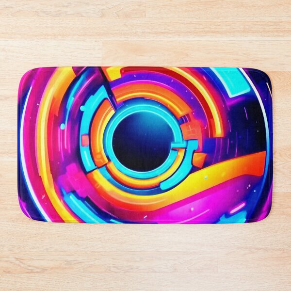 Item preview, Chromatic Flow: The Radiant Essence of Vibrant Design designed and sold by Health And Fitness Posts e-Store.