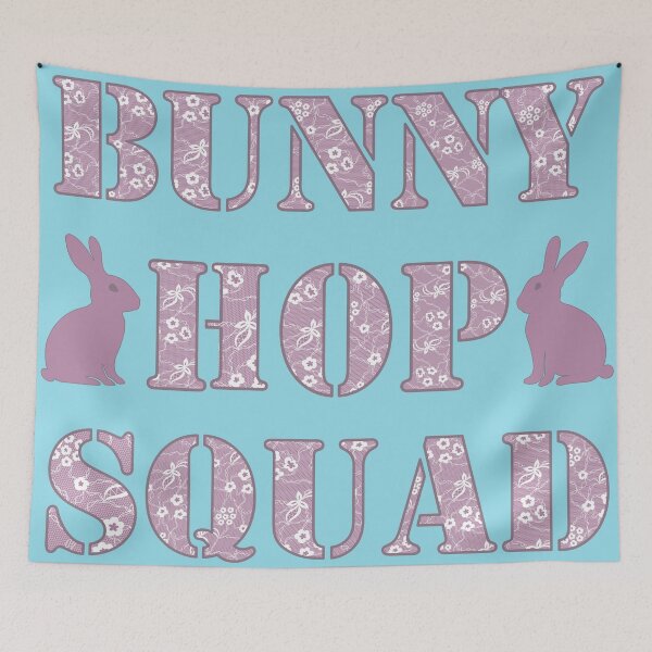 Item preview, Bunny Hop Squad - Happy Easter designed and sold by FaeryNuff.